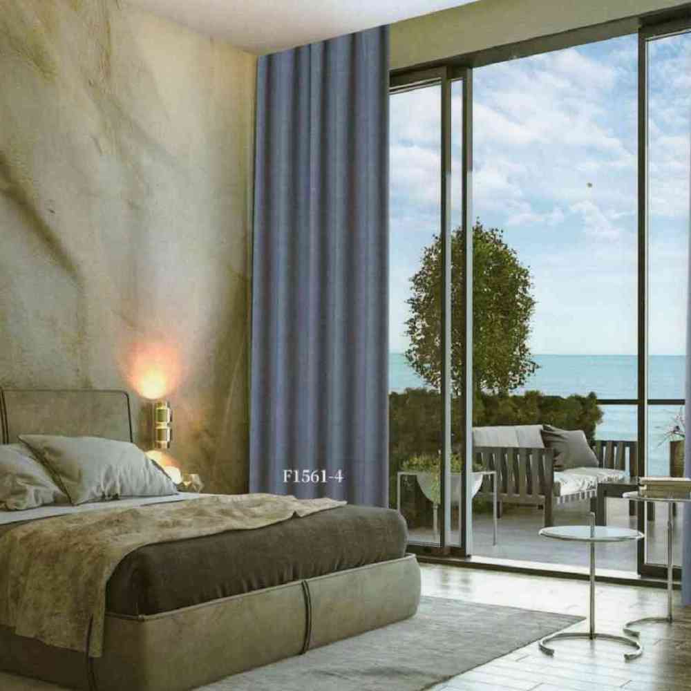 一般布簾臥室遮光效果展示