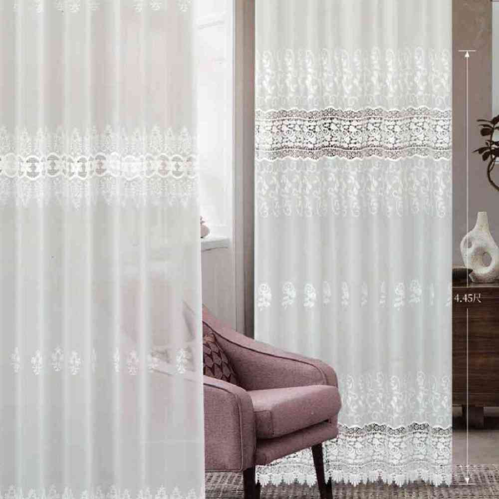 輕奢無縫紗簾 - 透光不透人設計