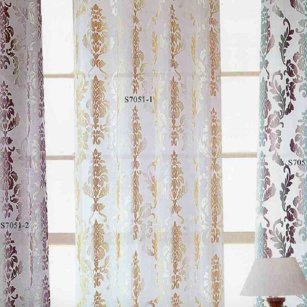 無縫紗簾書房日光通透展示